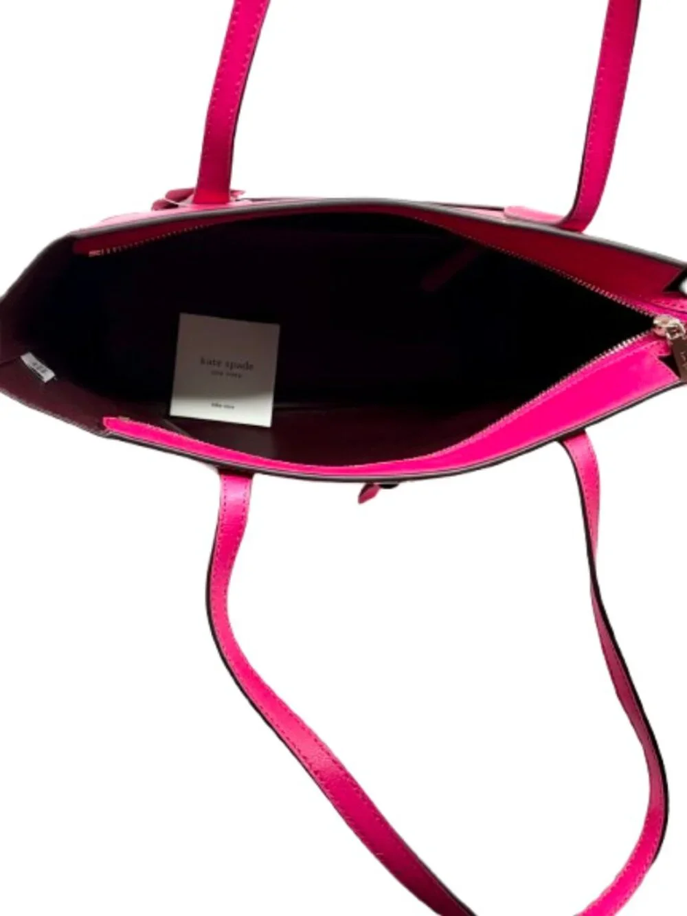 KATE SPADE~Adel~Saffiano Leather Tote Handbag - Bright Magenta Pink (NWT)